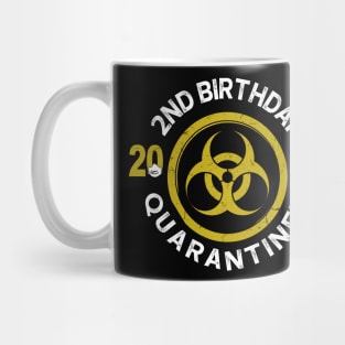 2Nd Birthday 2020 Quarantined Graduation Mug